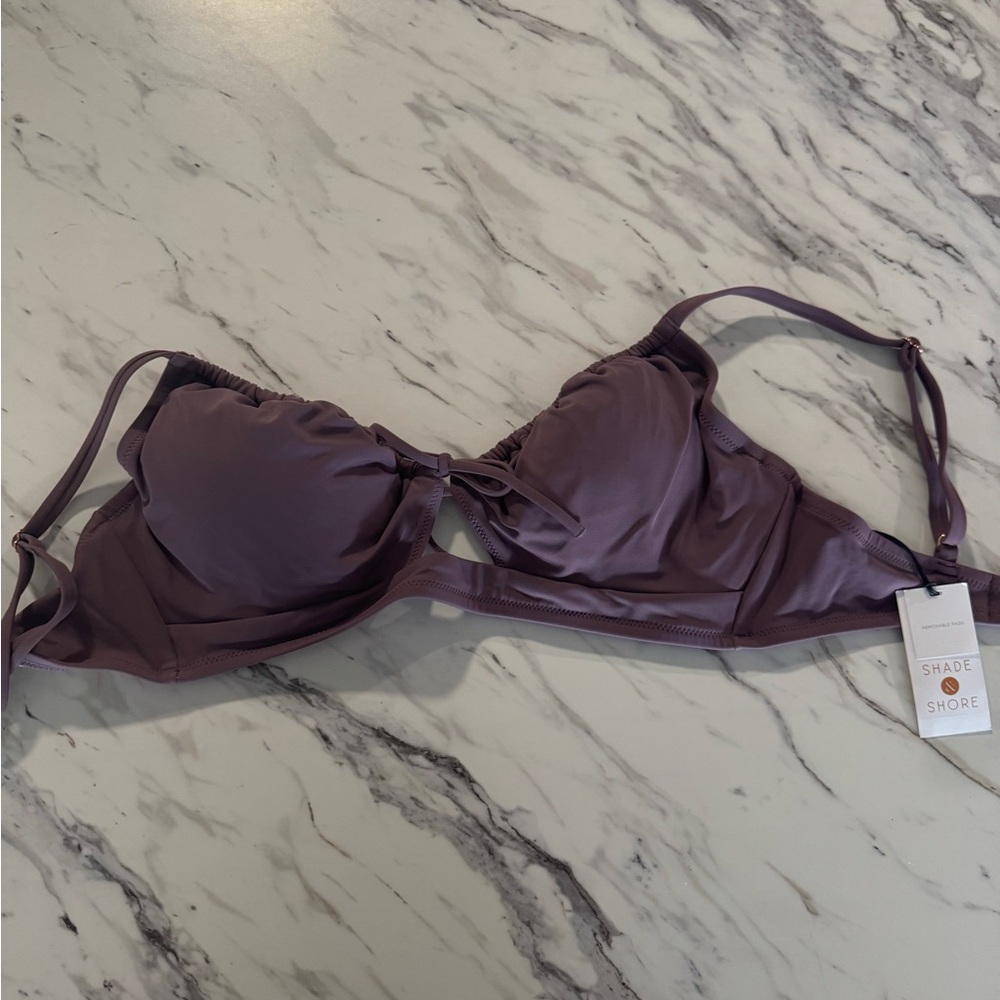 Shade & Shore Purple Bathing Suit